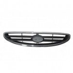 Решетка радиатора хром-черная 3/5дв тагаз Hyundai Accent + ТАГАЗ