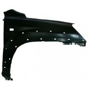 Крыло переднее правое с отверстиями под повторитель и под молдинг KIA Sportage - 2 поколение