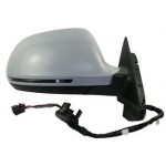 Зеркало правое электрическое с подогревом , с side assist , с указателем поворота грунтованное (выпуклое) (8 конт) Audi A4 B8
