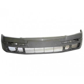 Бампер передний без отверстий под омыватель с отверстиями под парктроник грунт Skoda Octavia - 2 поколение