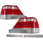 Тюнинг - комплект задних внешних фонарей с led (светодиоды) Mercedes W140 седан