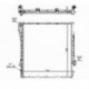 Радиатор охлаждения mt/at 3.0d/4.4/4.6/4.8 BMW E53 X5