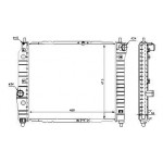 Радиатор охлаждения двигателя 1,2/1,4 +/-a/c aкпп Chevrolet Aveo T200
