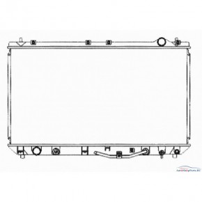 Радиатор охлаждения двигателя 3,0 акпп Toyota Camry V20