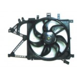 Диффузор радиатора охлаждения двигателя 1,0/1,2/1,6 +ас 3/5дв Opel Corsa C