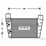 Интеркулер 1,8 20v turbo Audi A4 B6