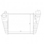 Интеркулер Volkswagen Golf 4
