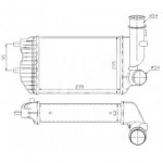 Интеркулер 1,9td/2,5td/2,5tdi/2,0hdi/2,8hd Fiat Ducato + Рос. Сборка