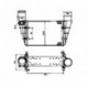 Интеркулер 1,8 turbo/1,9 tdi Audi A4 B5