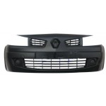 Бампер передний с решеткой с молдингами с заглушками птф Renault Megane - 2 поколение