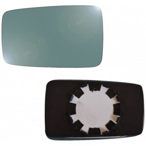 Стекло левого зеркала с подогревом прямое Audi B3