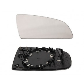 Стекло правого зеркала электрическое с подогревом прямое Audi A4 B6