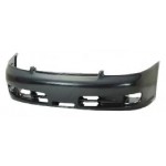 Бампер передний с отверстиями под прямоугольные птф Subaru Legacy