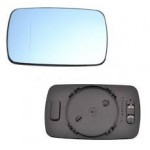 Стекло левого зеркала с подогревом (асферическое) BMW E36