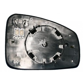 Стекло правого зеркала с подогревом (выпуклое) Renault Megane - 3 поколение