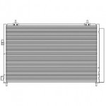 Радиатор кондиционера usa Toyota RAV4 - 4 поколение