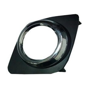 Рамка птф в передний бампер левая хром Toyota RAV4 - 3 поколение