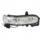 Повротник в правое зеркало led (светодиодный) Mercedes W211