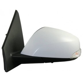 Зеркало левое электрическое с подогревом с поворотником (асферическое) грунт Renault Megane - 3 поколение