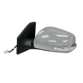 Зеркало левое электрическое с подогревом с поворотником 7конт Toyota Avensis - 2 поколение