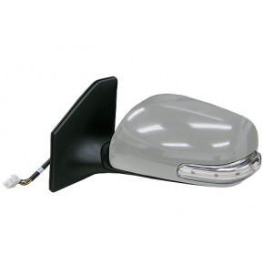 Зеркало левое электрическое с подогревом с поворотником с автоскладыванием 9 конт Toyota Avensis - 2 поколение