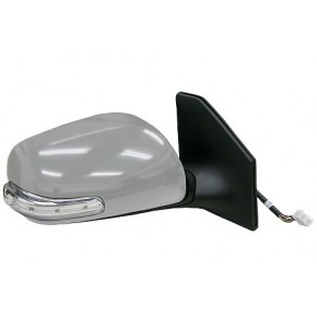 Зеркало правое электрическое с подогревом с поворотником с автоскладыванием 9 конт Toyota Avensis - 2 поколение