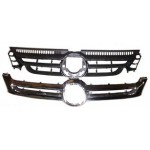 Решетка радиатора хром/черная Volkswagen Golf 5 PLUS