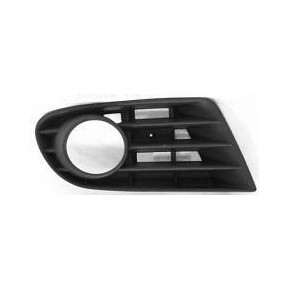 Решетка в передний бампер левая с отверстием под птф Volkswagen Golf 5 PLUS