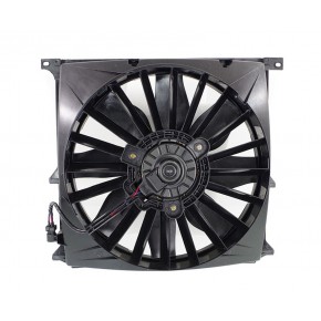 Диффузор радиатора + вентилятор + мотор BMW E36