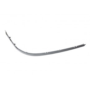 Молдинг переднего бампера правый верхний тонкий под хром грунт BMW E39