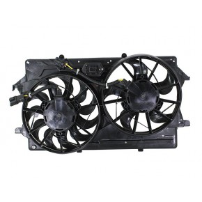 Диффузор радиатора и кондиционера + вентилятор + мотор + 2.0 Ford Focus - 1 поколение