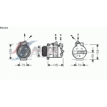 Компрессор кондиционера Mercedes W203