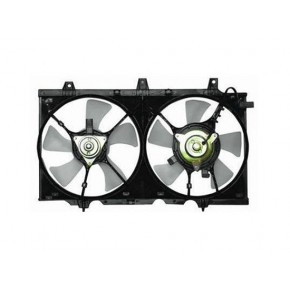 Диффузор радиатора + вентилятор + мотор Nissan Primera P10 КРОМЕ W10