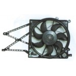 Диффузор радиатора + вентилятор + мотор Opel Astra G