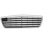 Решетка радиатора хром - черная Mercedes W210