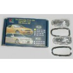 Повторитель поворота в крыло л+п (комплект) в хром рамк хрустал Mercedes W210