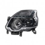 Фара левая под корректор чёрная Nissan X-TRAIL - 2 поколение