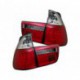 Фонарь задний л+п (комплект) (4шт) серо-красный с led (светодиоды) BMW E53 X5