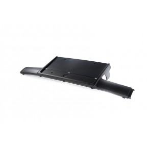 Накладка переднего бампера под номер чёрная (usa) BMW E36