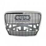 Решётка радиатора чёрная Audi A6 C6