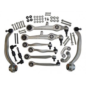 Рычаг передней подвески л+п (комплект) 4 нижн + 4 верхн (14 болтов) Audi A4 B5