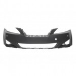 Бампер передний с отверстиями под датчики под птф матовый Lexus IS 250 / 350