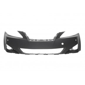 Бампер передний с отверстиями под датчики под птф матовый Lexus IS 250 / 350