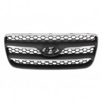 Решётка радиатора в сборе хром чёрная Hyundai Santa FE - 2 поколение