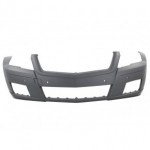 Бампер передний с отверстиями под парктроник грунт Mercedes W204