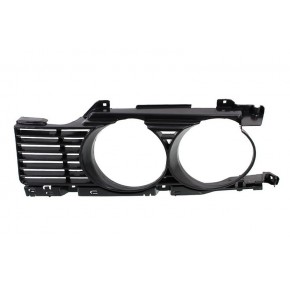 Рамка фары левая чёрная BMW E34