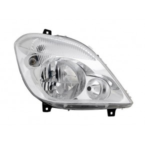 Фара правая электрическая с мотором с птф (h7+h7+h7) Mercedes Sprinter