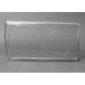 Стекло фары правое круглый отражатель Mercedes W123