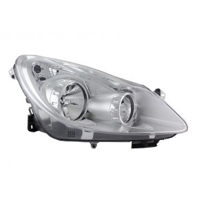 Фара правая электрическая с мотором (h1+h7) Opel Corsa D