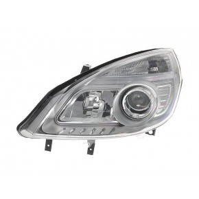 Фара левая электрическая без мотора (h1+h7) Renault Scenic - 2 и 3 поколение